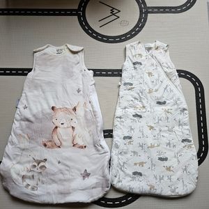 2.5 tog sleepsacks 0-6 months